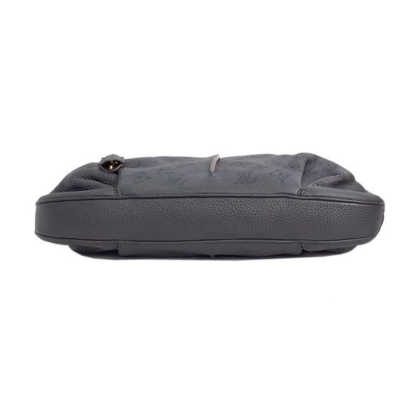 Louis Vuitton Selene MM Mahina Noir Black Tote Shoulder Bag - Picture 4 of 10